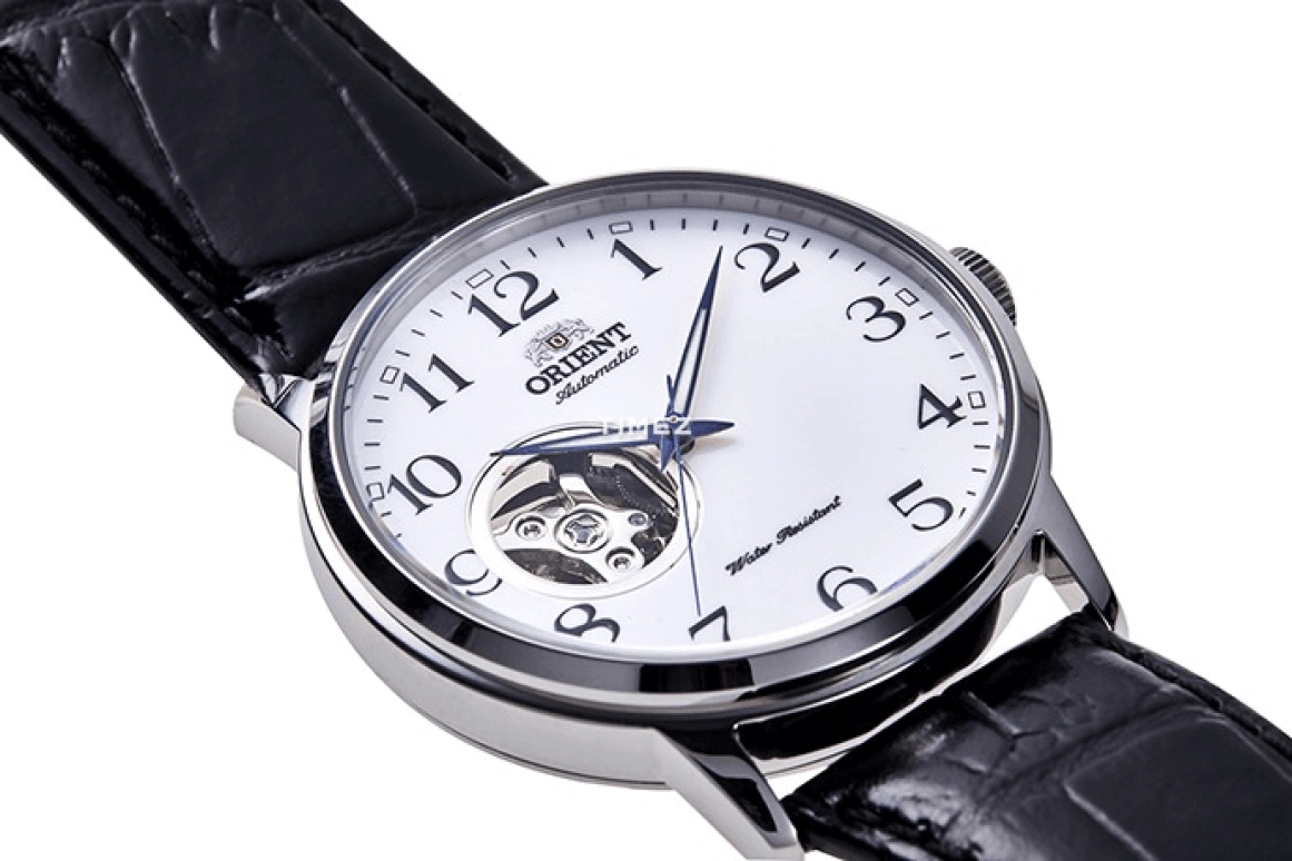Orient,Classic 40.50mm,40.50mm,Stainless Steel,White,Automatic,Glass,Round,RA,RA-AG0009S