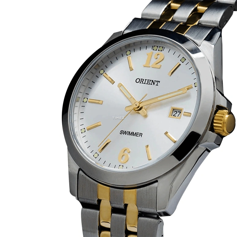 Orient,Other 41mm,41mm,Stainless Steel,Grey,Silver,Quartz,Day,Glass,SUND6002W