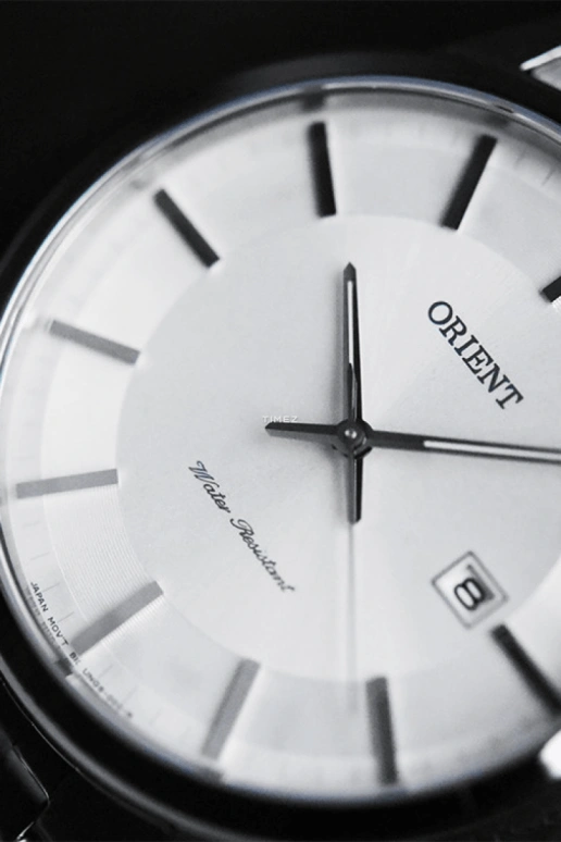 Orient,Other 40mm,40mm,Stainless Steel,White,Quartz,Day,Sapphire,FUNG8003W