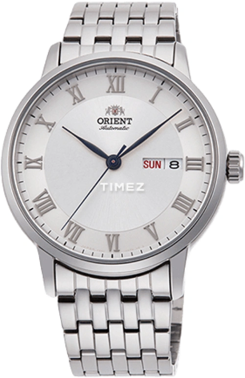 Orient,Contemporary 39.50mm,39.50mm,Stainless Steel,White,Automatic,Date,Day,RA,RA-AA0A04S