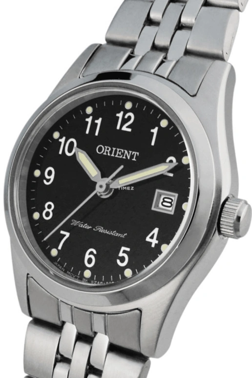 Orient,Other 26mm,26mm,Stainless Steel,Black,Quartz,Day,Sapphire,Crystal Glass,FSZ46006B