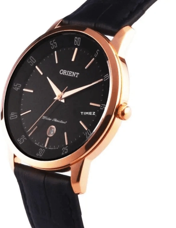 Orient,Other 39mm,39mm,Stainless Steel,Black,Quartz,Day,Sapphire,FUNG5001B