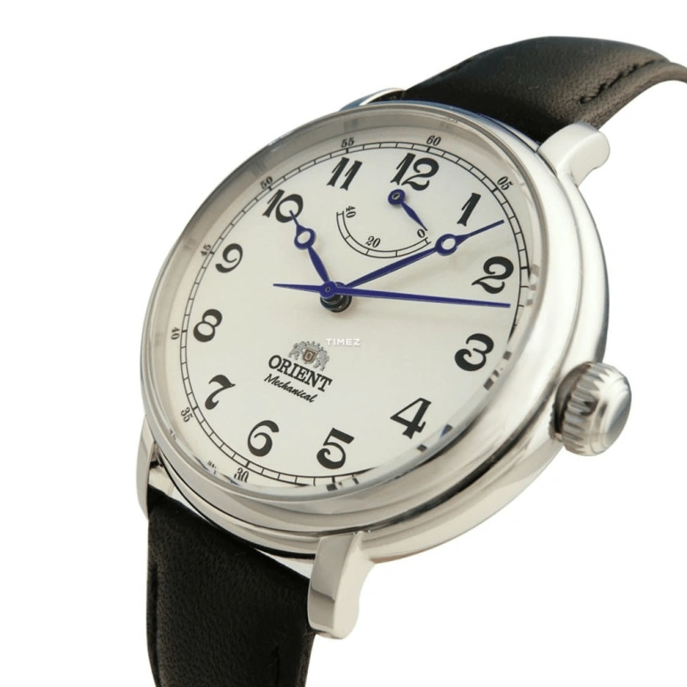 Orient,Classic 40mm,40mm,Stainless Steel,White,Automatic,Power Reserve Indicator,Sapphire,Crystal Glass,FDD03003Y