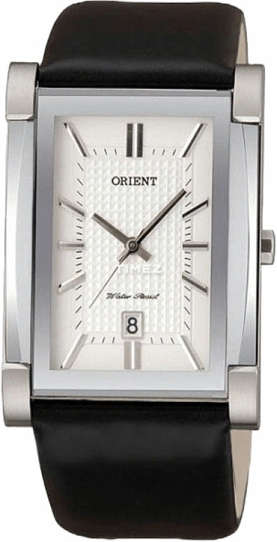 Orient,Sports 31x38mm,31x38mm,Stainless Steel,White,Quartz,Day,Rectangular,CUNDJ004W
