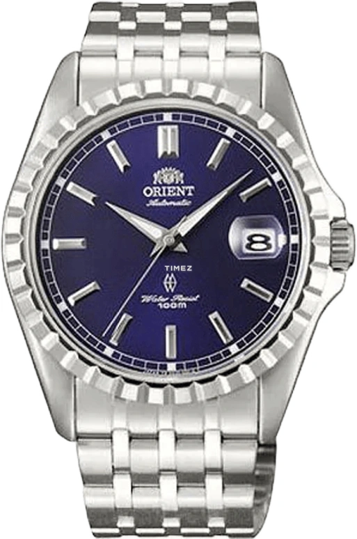 Orient,Other 40mm,40mm,Stainless Steel,Blue,Automatic,Day,Sapphire,Crystal Glass,SER20002D0