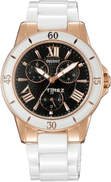 Orient,Other 38mm,38mm,Stainless Steel,Black,Quartz,Date,Day,SUT0F001B0