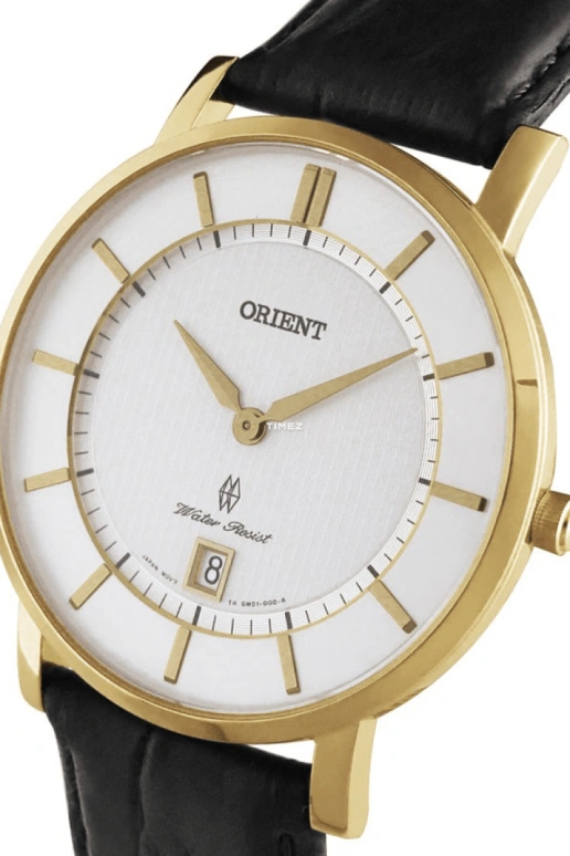Orient,Other 38mm,38mm,Stainless Steel,White,Quartz,Day,Sapphire,Crystal Glass,FGW01002W