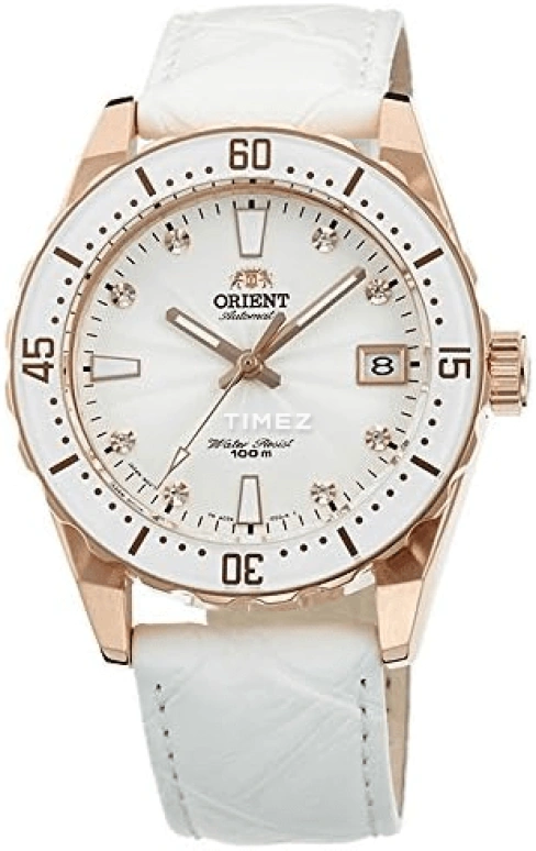 Orient,Sports 39mm,39mm,Stainless Steel,White,Automatic,Day,Sapphire,Crystal Glass,FAC0A003W
