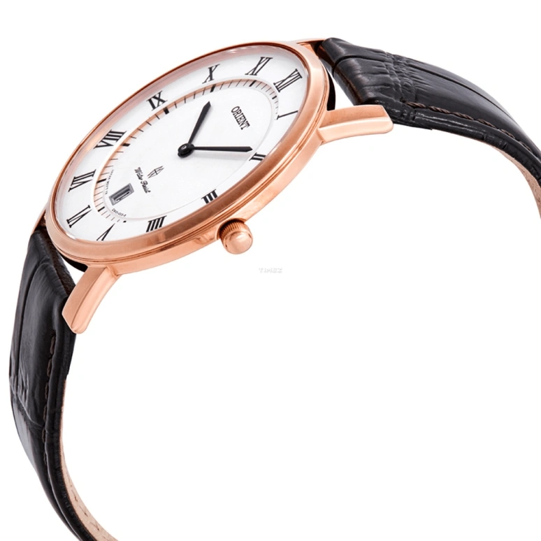 Orient,Other 38mm,38mm,Stainless Steel,White,Quartz,Day,Sapphire,FGW0100EW