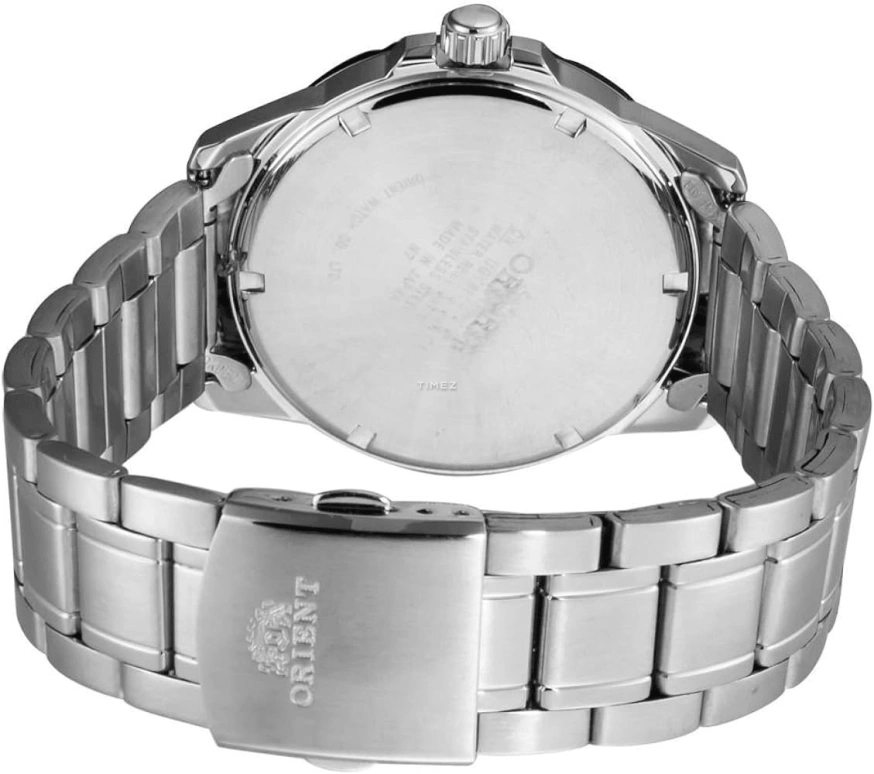 Orient,Sports 43mm,43mm,Stainless Steel,Black,Quartz,Date,Day,UG1X001B