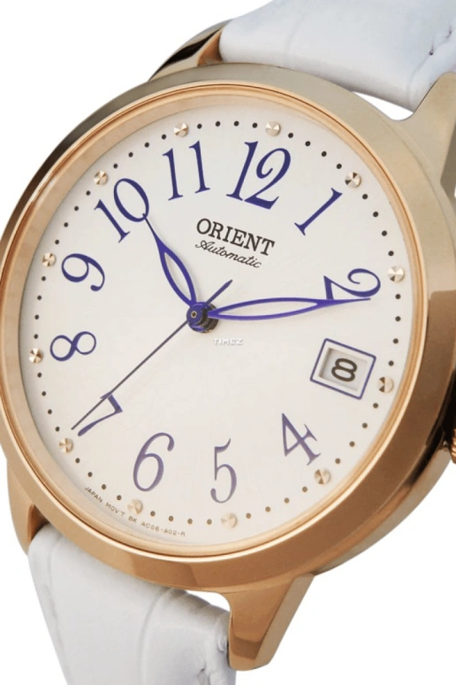 Orient,Other 35.50mm,35.50mm,Stainless Steel,White,Automatic,Day,Sapphire,FAC06002W
