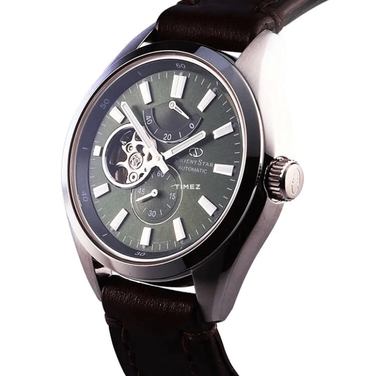 Orient,STAR 44mm,44mm,Stainless Steel,Green,Handwound,Day,Sapphire,Crystal Glass,SDK02002F 