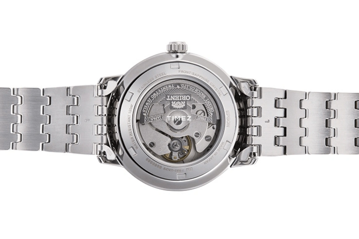 Orient,Contemporary 39.50mm,39.50mm,Stainless Steel,White,Automatic,Date,Day,RA,RA-AA0A04S