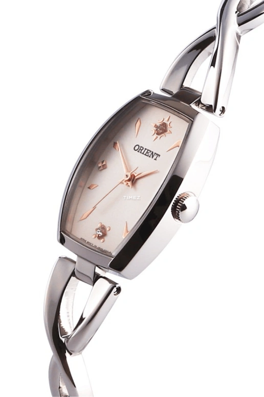 Orient,Other 31.30x19.20mm,31.30x19.20mm,Stainless Steel,Champagne,Quartz,Glass,Tonneau,FUBUH003S