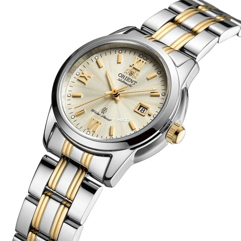 Orient,Other 29mm,29mm,Stainless Steel,Silver White,Automatic,Day,Sapphire,Crystal Glass,SNR1L001C0