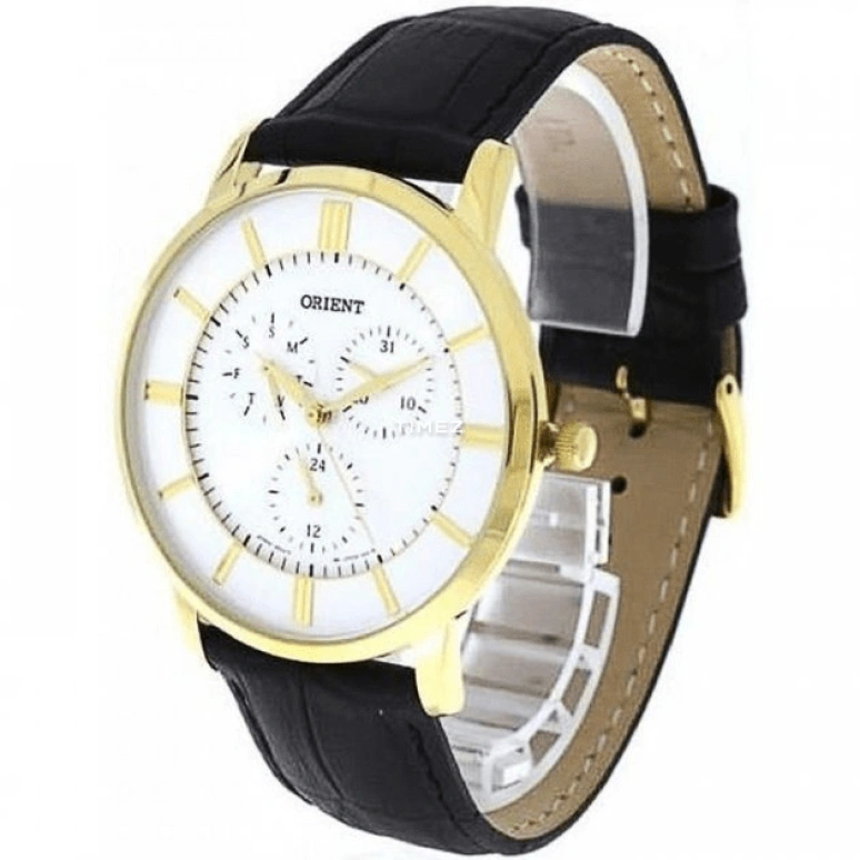 Orient,Classic 42mm,42mm,Stainless Steel,White,Quartz,Date,Day,UT0G002W