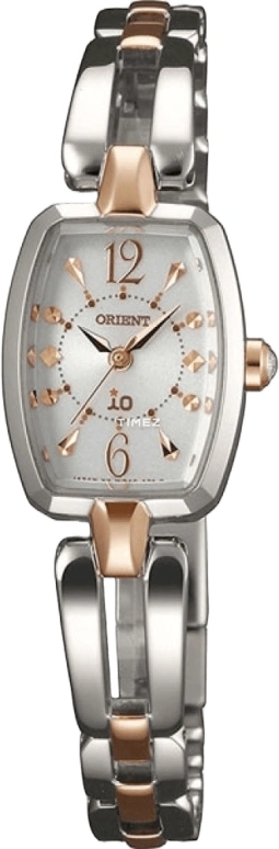 Orient,Other 18.40x32mm,18.40x32mm,Stainless Steel,Blue,Quartz,Hardlex,Glass,Tonneau,SWDAC003W0