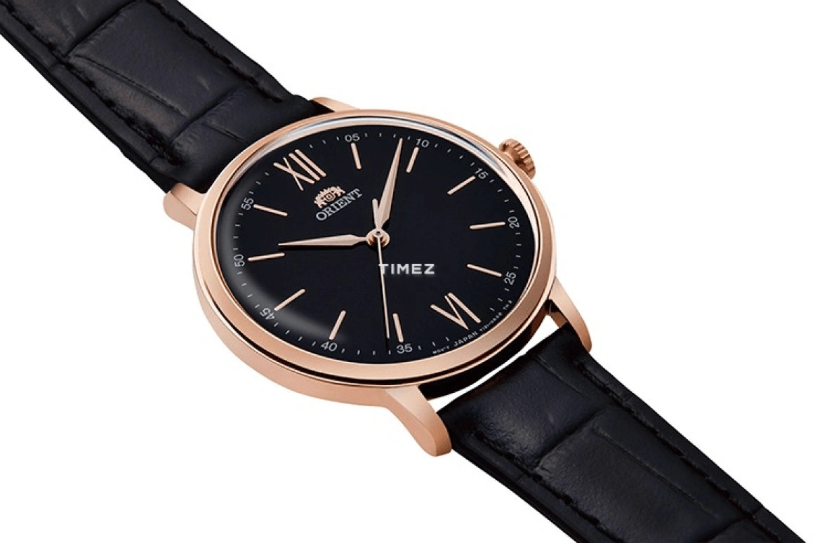 Orient,Classic 33.80mm,33.80mm,Stainless Steel,Black,Quartz,Glass,Round,RA,RA-QC1703B