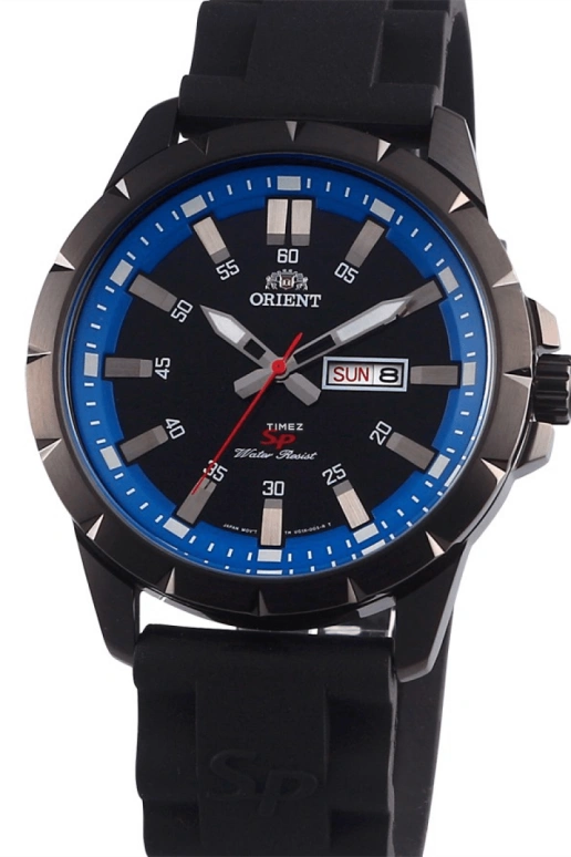 Orient,Sports 43mm,43mm,Stainless Steel,Blue,Quartz,Date,Day,FUG1X008B