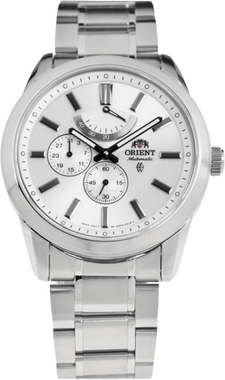 Orient,Other 42mm,42mm,Stainless Steel,White,Automatic,Day,Power Reserve Indicator,FEZ08003W