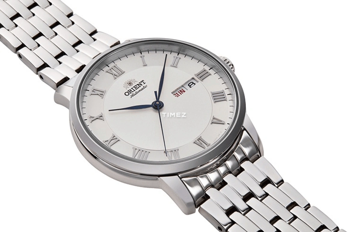 Orient,Contemporary 39.50mm,39.50mm,Stainless Steel,White,Automatic,Date,Day,RA,RA-AA0A04S