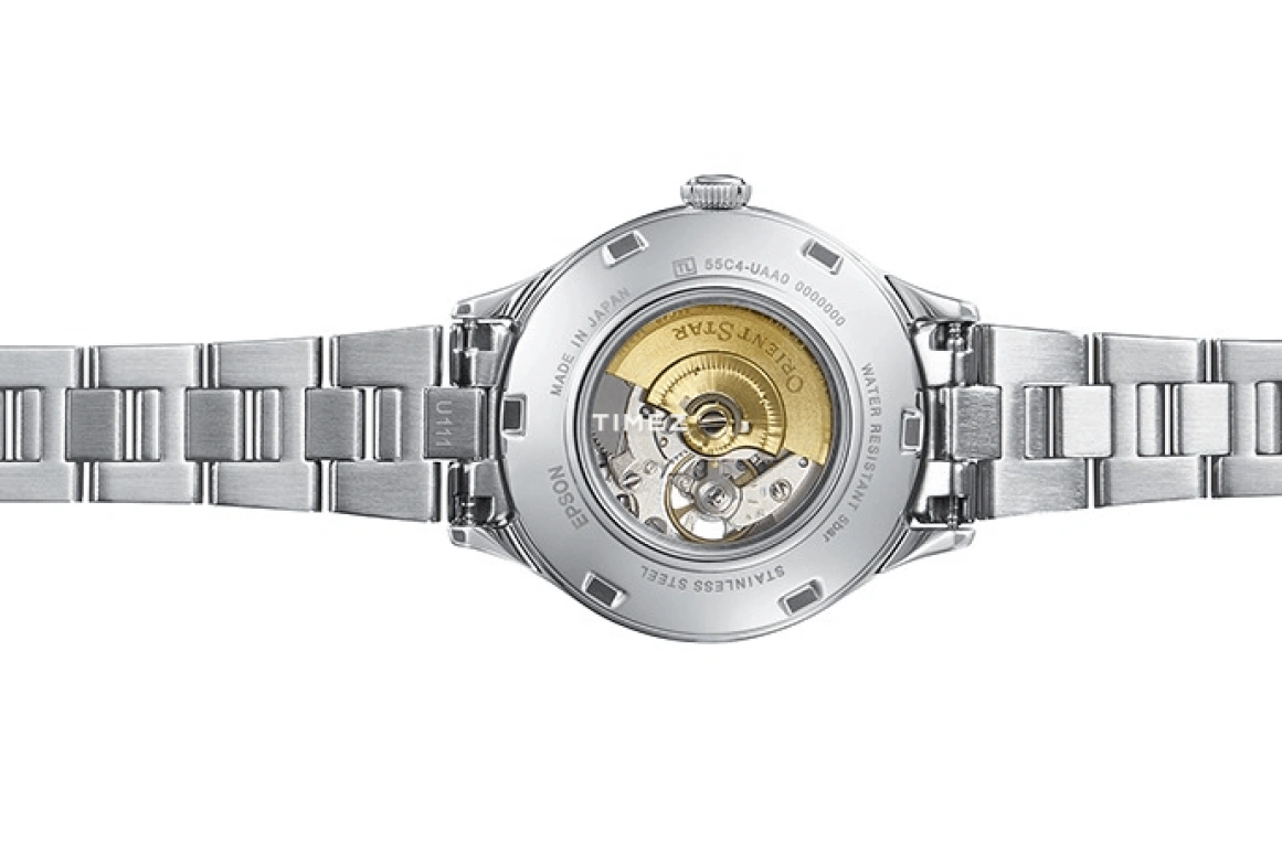 Orient,STAR 30.50mm,30.50mm,Stainless Steel,White,Handwound,Glass,Round,RE,RE-ND0002S