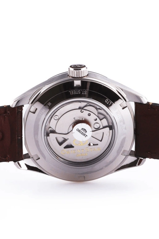 Orient,STAR 41mm,41mm,Stainless Steel,Coffee,Automatic,Power Reserve Indicator,Sapphire,Crystal Glass,SDK05004K