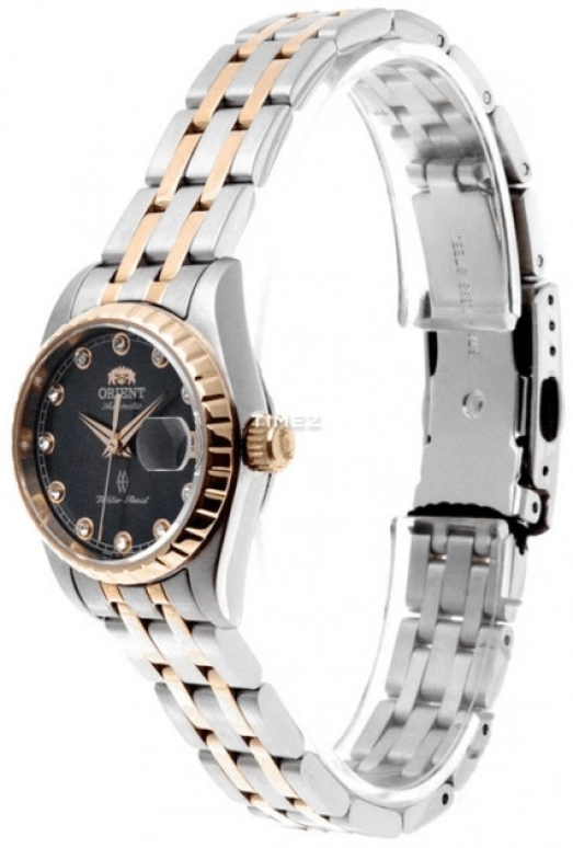 Orient,Other 25.50mm,25.50mm,Stainless Steel,Black,Automatic,Day,Sapphire,Crystal Glass,SNR1T001B0