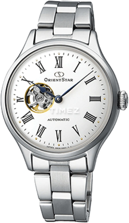 Orient,STAR 30.50mm,30.50mm,Stainless Steel,White,Handwound,Glass,Round,RE,RE-ND0002S