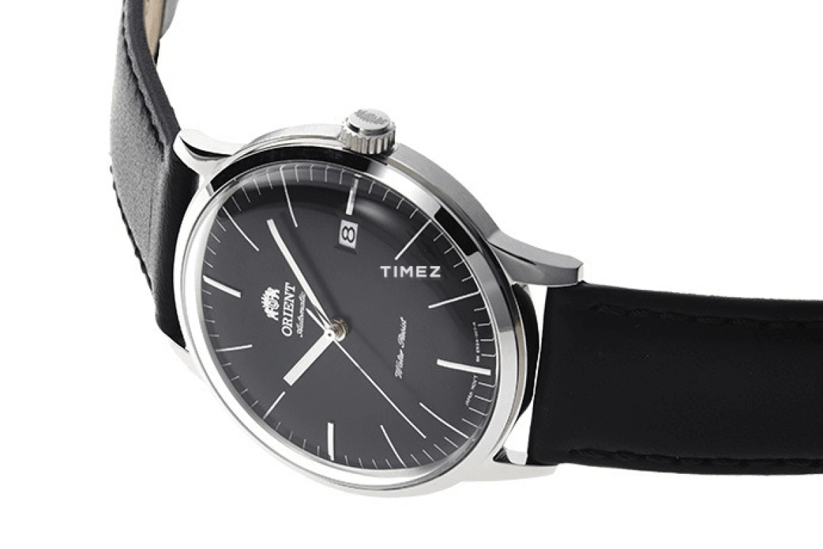 Orient,Classic 40.50mm,40.50mm,Stainless Steel,Black,Handwound,Day,Sapphire,Crystal Glass,AC0000DB