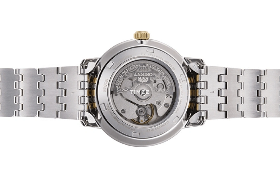 Orient,Contemporary 39.50mm,39.50mm,Stainless Steel,White,Handwound,Date,Day,RA,RA-AA0A01S