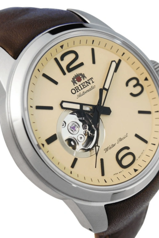 Orient,Classic 42.50mm,42.50mm,Stainless Steel,Yellow,Automatic,Glass,Round,FDB0C005Y