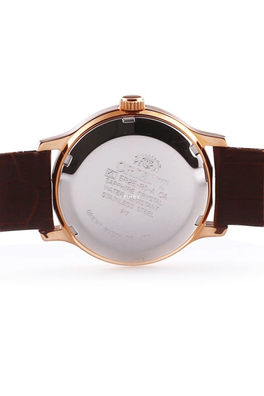 Orient,Other 38.50mm,38.50mm,Stainless Steel,Brown,Automatic,Sapphire,Crystal Glass,Round,FDB0B002T