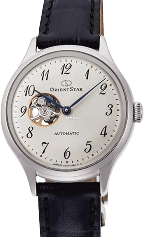 Orient,Classic 30.50mm,30.50mm,Stainless Steel,Silver,Handwound,Glass,Round,RE,RE-ND0007S00B