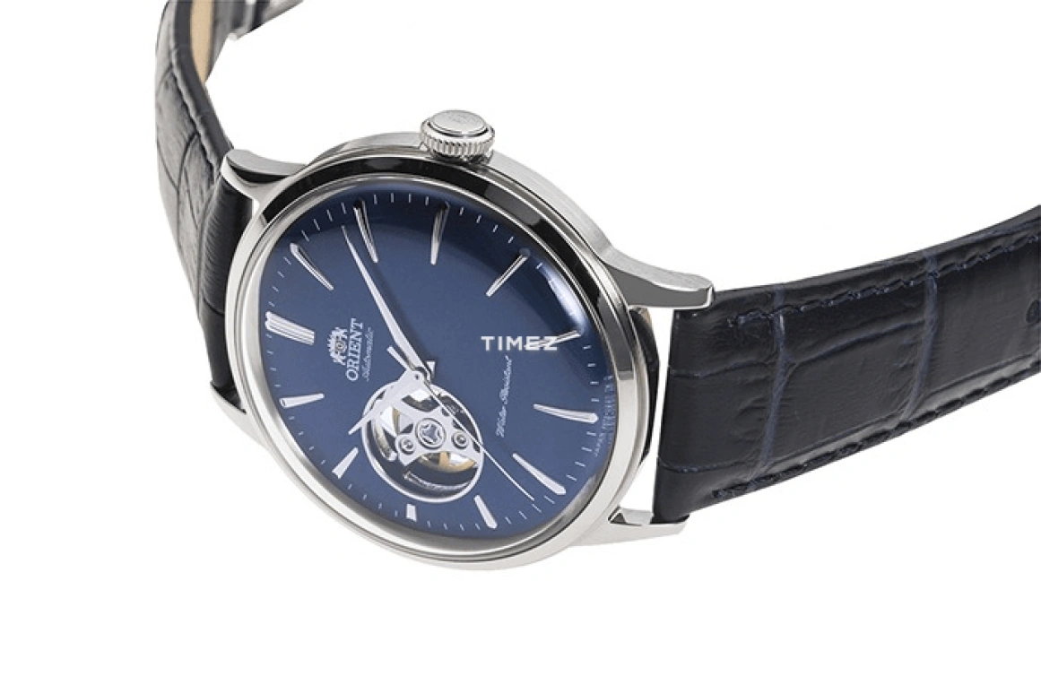 Orient,Classic 40.50mm,40.50mm,Stainless Steel,Blue,Automatic,Sapphire,Crystal Glass,Round,RA,RA-AG0005L