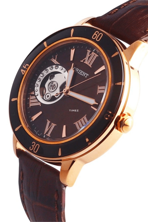Orient,Other 38.50mm,38.50mm,Stainless Steel,Brown,Automatic,Sapphire,Crystal Glass,Round,FDB0B002T