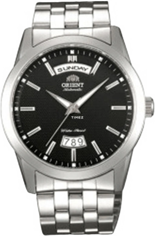 Orient,Other 40mm,40mm,Stainless Steel,Black,Automatic,Date,Day,SEV0Q002BH