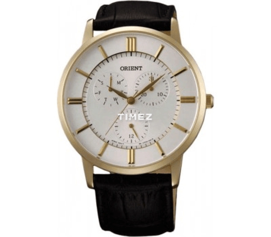 Orient,Classic 42mm,42mm,Stainless Steel,White,Quartz,Date,Day,UT0G002W