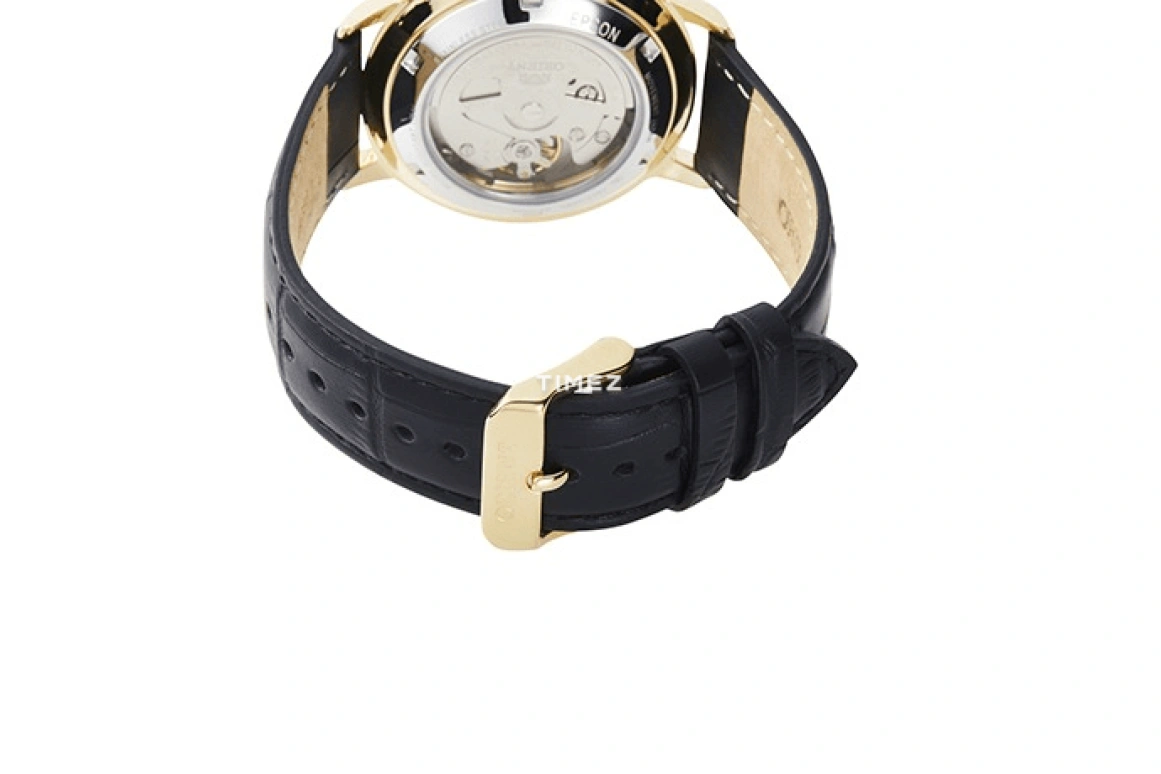 Orient,Other 40mm,40mm,Stainless Steel,White,Automatic,Handwound,Day,Glass,RA,RA-AC0E03S