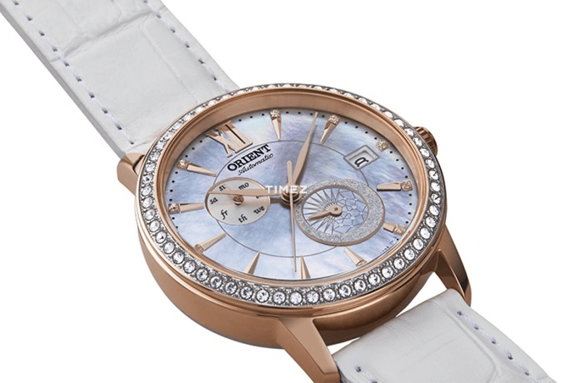 Orient,Other 36.50mm,36.50mm,Stainless Steel,Silver White,Automatic,Moonphase,Date,Day,RA,RA-AK0004A