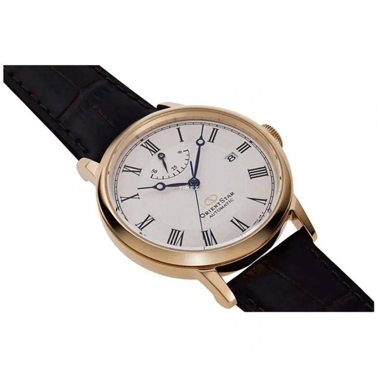 Orient,STAR 38.70mm,38.70mm,Stainless Steel,White,Handwound,Day,Power Reserve Indicator,RE,RE-AU0001S
