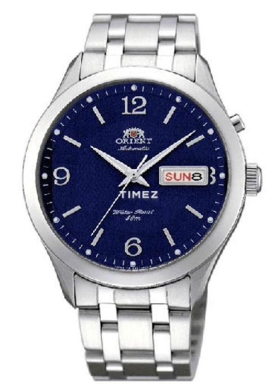 Orient,Other 38.50mm,38.50mm,Stainless Steel,Blue,Automatic,Date,Day,SEM63001DC