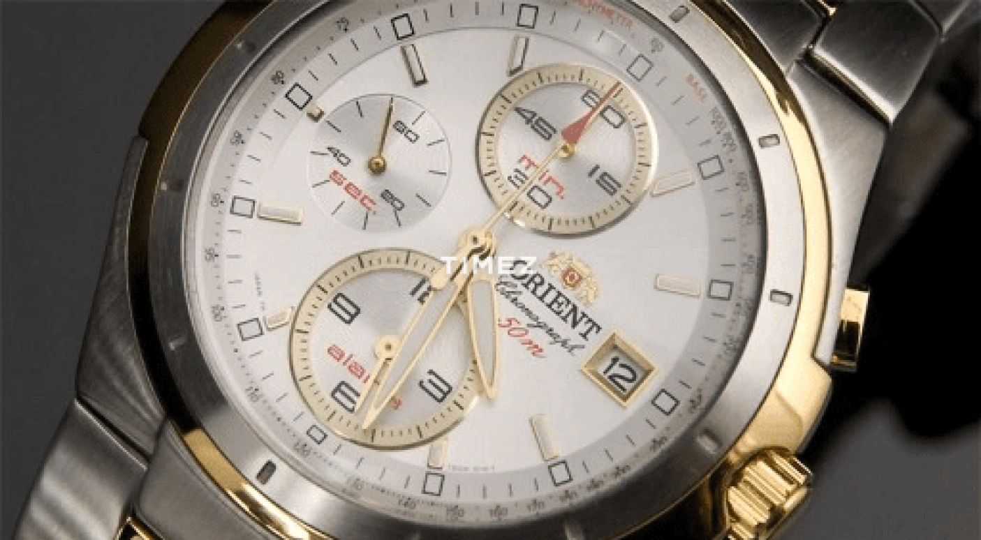 Orient,Sports 42.50mm,42.50mm,Stainless Steel,White,Quartz,Day,Round,CTD0H001W