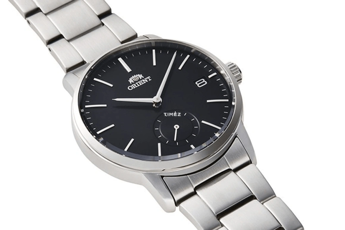 Orient,STAR 39mm,39mm,Stainless Steel,Black,Quartz,Day,Glass,RA,RA-SP0001B10B