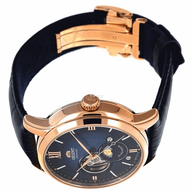 Orient,Classic 42mm,42mm,Stainless Steel,Blue,Automatic,Handwound,day-night-indication,RA,RA-AS0006L