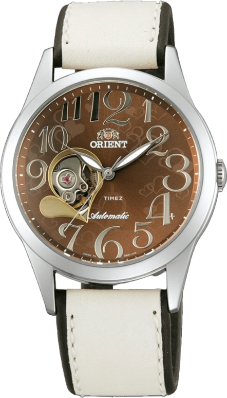 Orient,Other 0mm,0mm,Stainless Steel,Brown,Automatic,Glass,Round,SDB01003T0