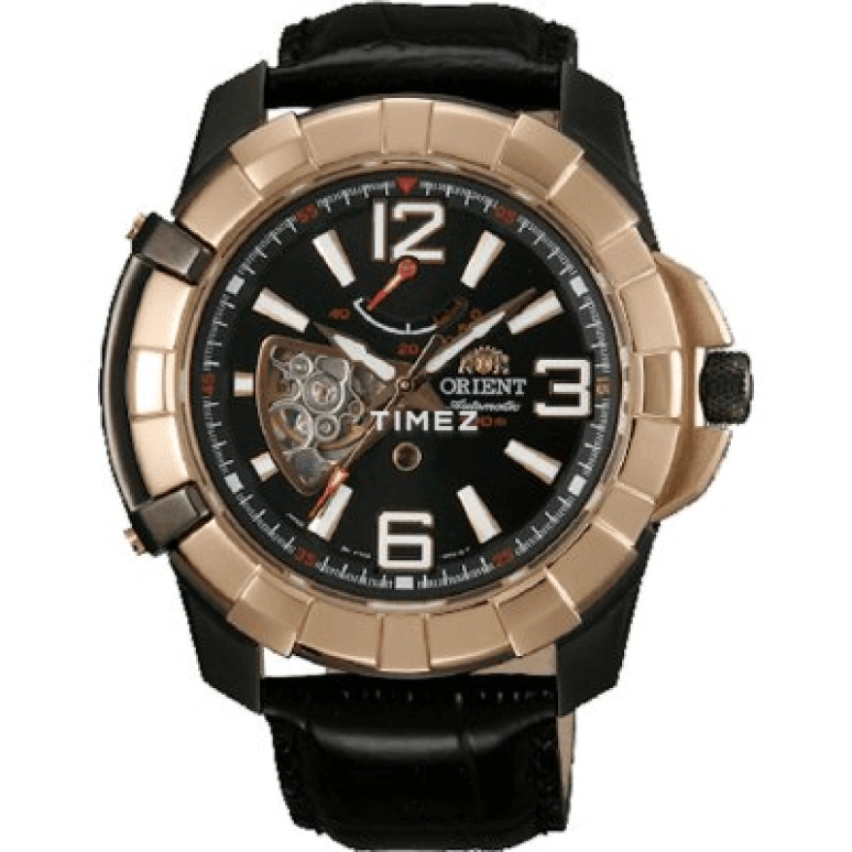 Orient,Sports 47.50mm,47.50mm,Stainless Steel,Titanium,Black,Automatic,Power Reserve Indicator,Sapphire,Crystal Glass,SFT03001B0