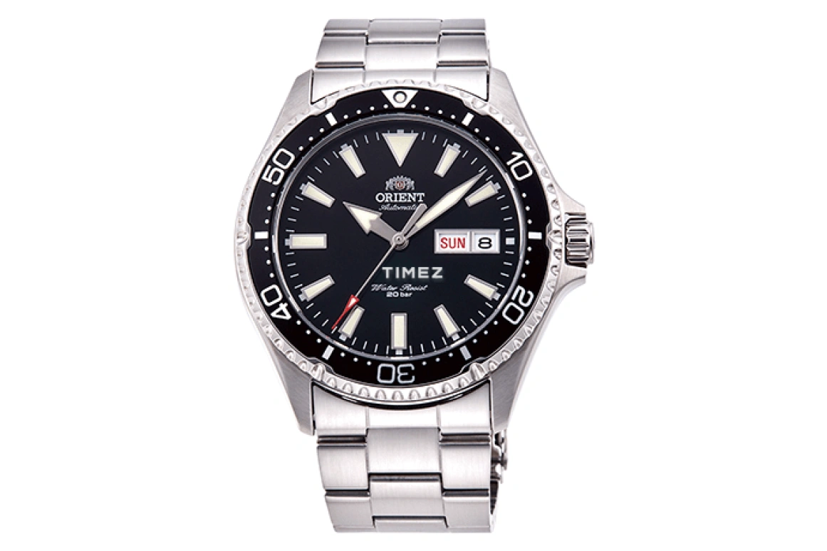 Orient,Other 41.80mm,41.80mm,Stainless Steel,Black,Quartz,Date,Day,RA,RA-AA0001B