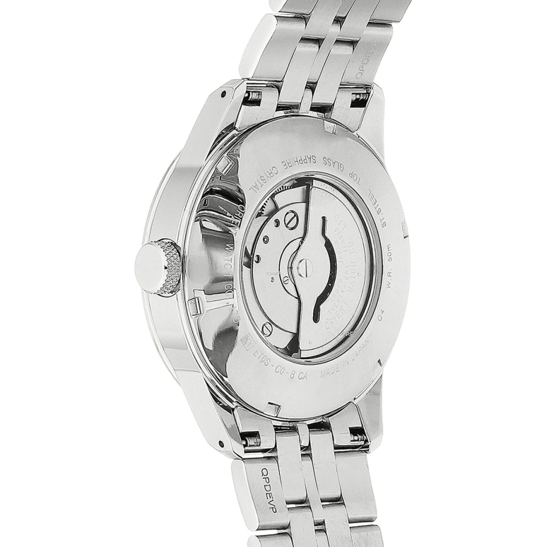 Orient,Other 42mm,42mm,Stainless Steel,White,Automatic,Date,Day,Dule Time,SET0S002W0