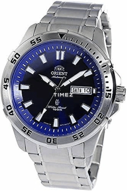 Orient,Sports 42.50mm,42.50mm,Stainless Steel,Blue,Automatic,Date,Day,SEM7C009DC